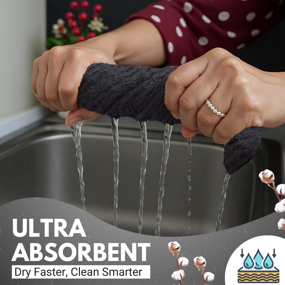 Detalle 2 de Infinitee Xclusives Kitchen Towels 15x25 Inch