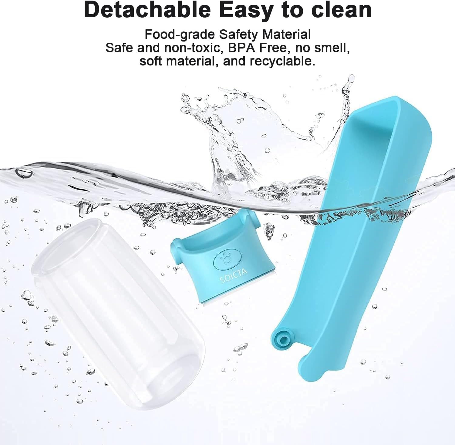 Thumbnail 4 de SOICTA Portable Dog Water Bottle 19 OZ