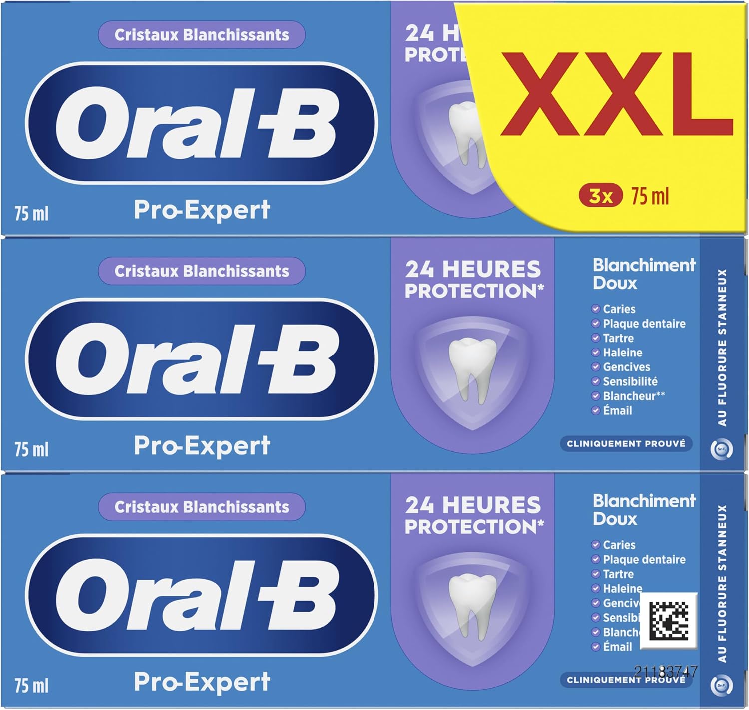 Oral-B Dentifrice Dents Sensibles Pro-Expert