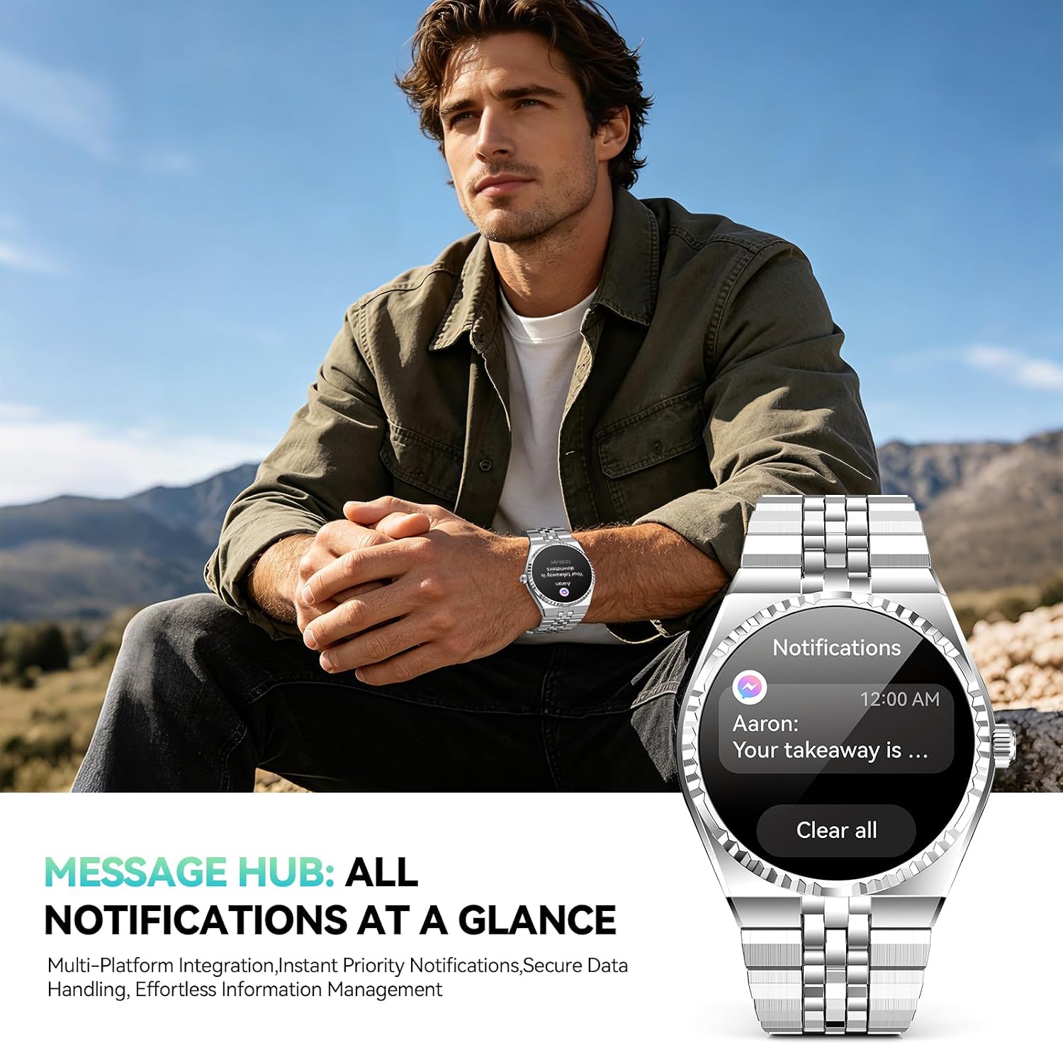 Detalle 2 de H66PRO Smartwatch with 1.32" AMOLED Display