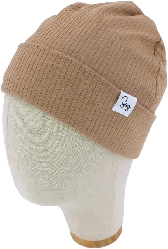 Detalle de Sugarmelon Lightweight Jersey Beanie Hat for Newborns to Toddlers