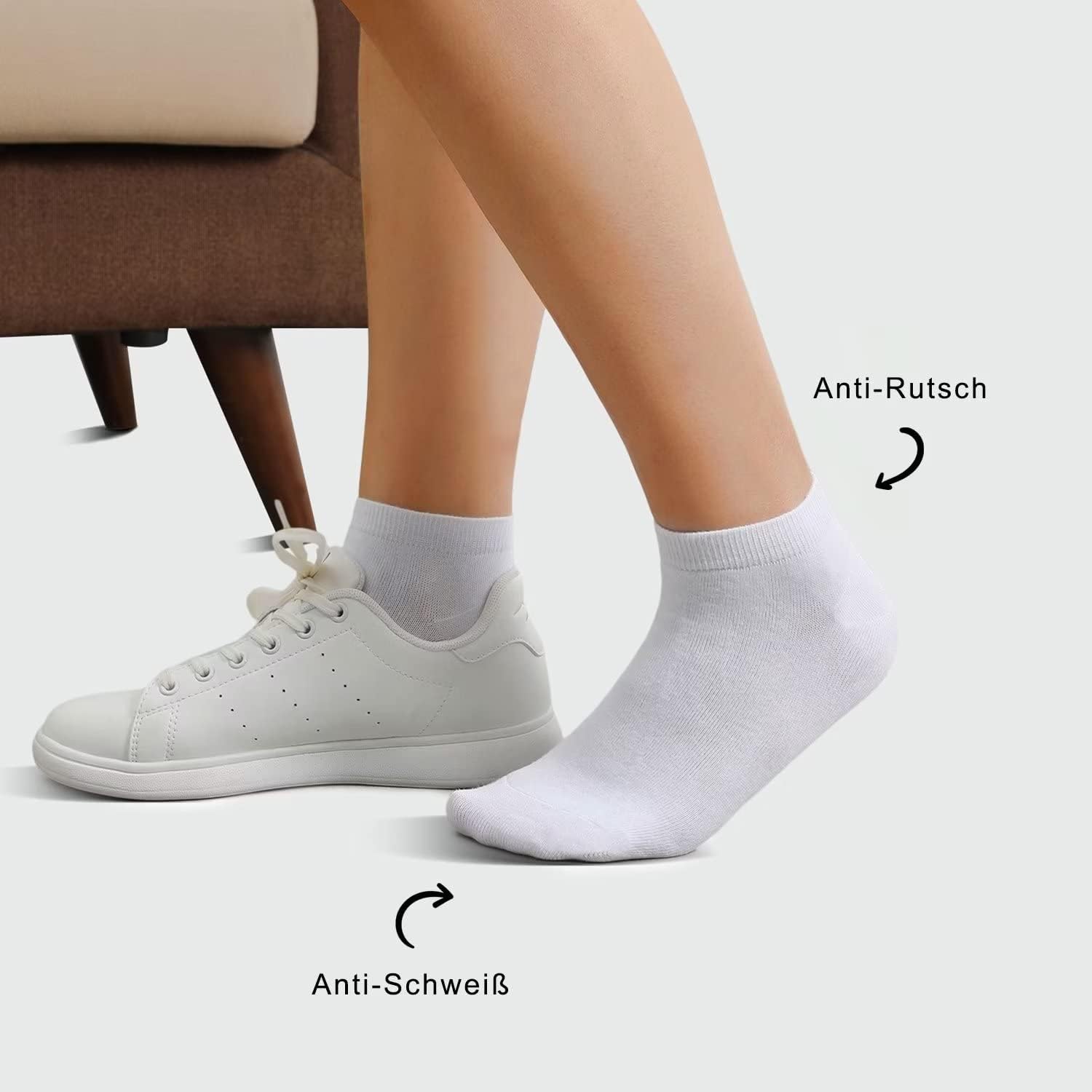 Thumbnail 3 de YouShow Sneaker Socken (10 Paar) Kurzsocken aus Baumwolle – für Herren & Damen, unisex