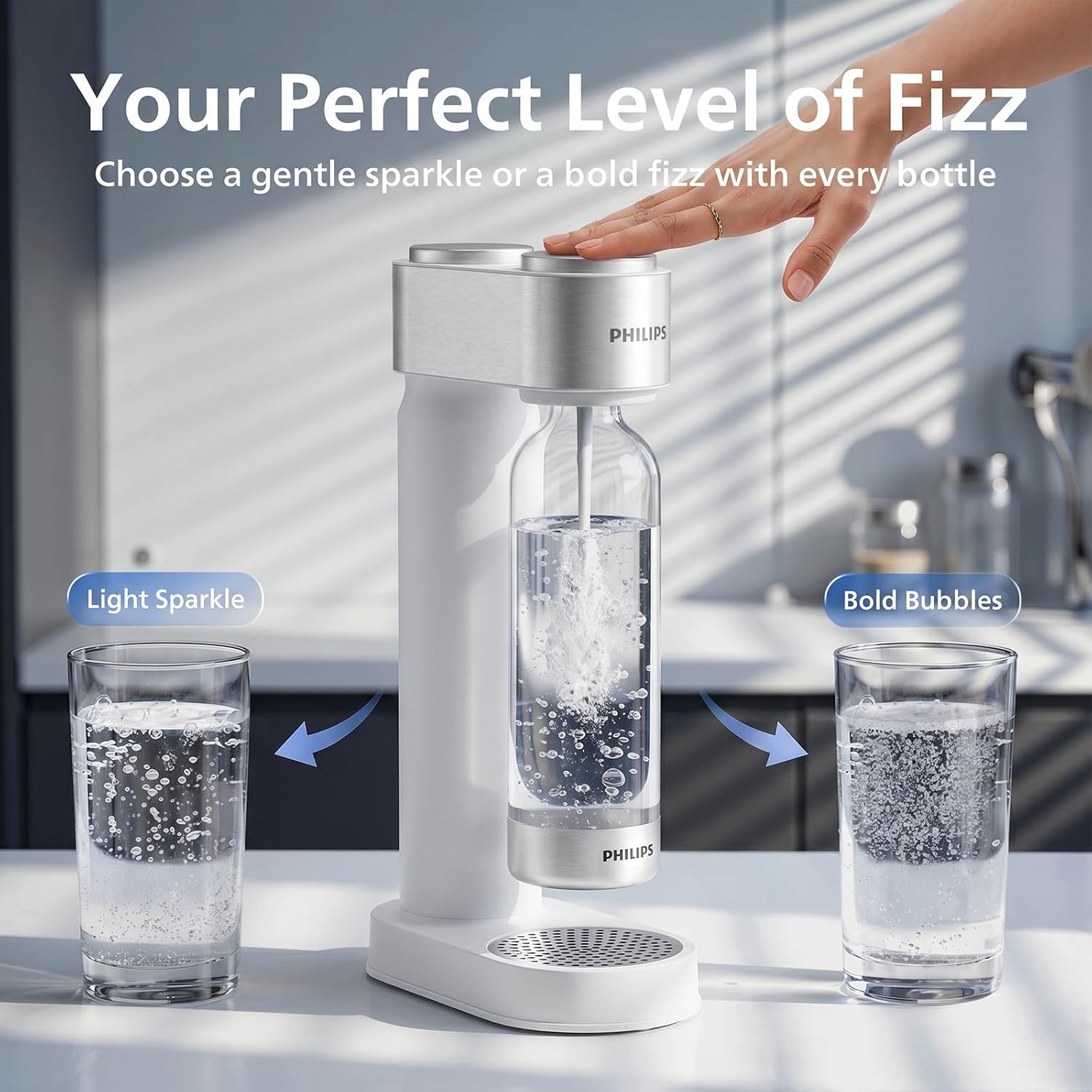 Thumbnail 3 de Philips ADD4902BKOQ Sparkling Water Maker 1L 💧