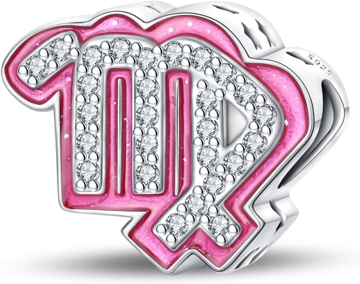 Thumbnail 6 de TINSLO ciondolo “12 costellazioni” in argento sterling 925 con cubic zirconia, compatibile Pandora e bracciali/collane europei