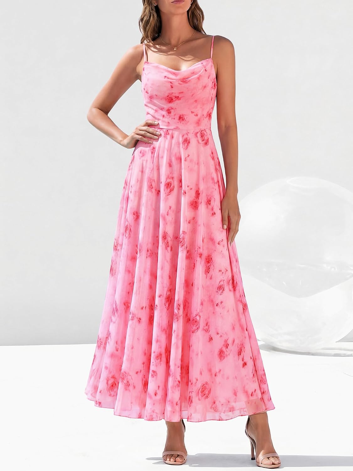 Thumbnail 4 de BTFBM Floral Maxi Dress 2025