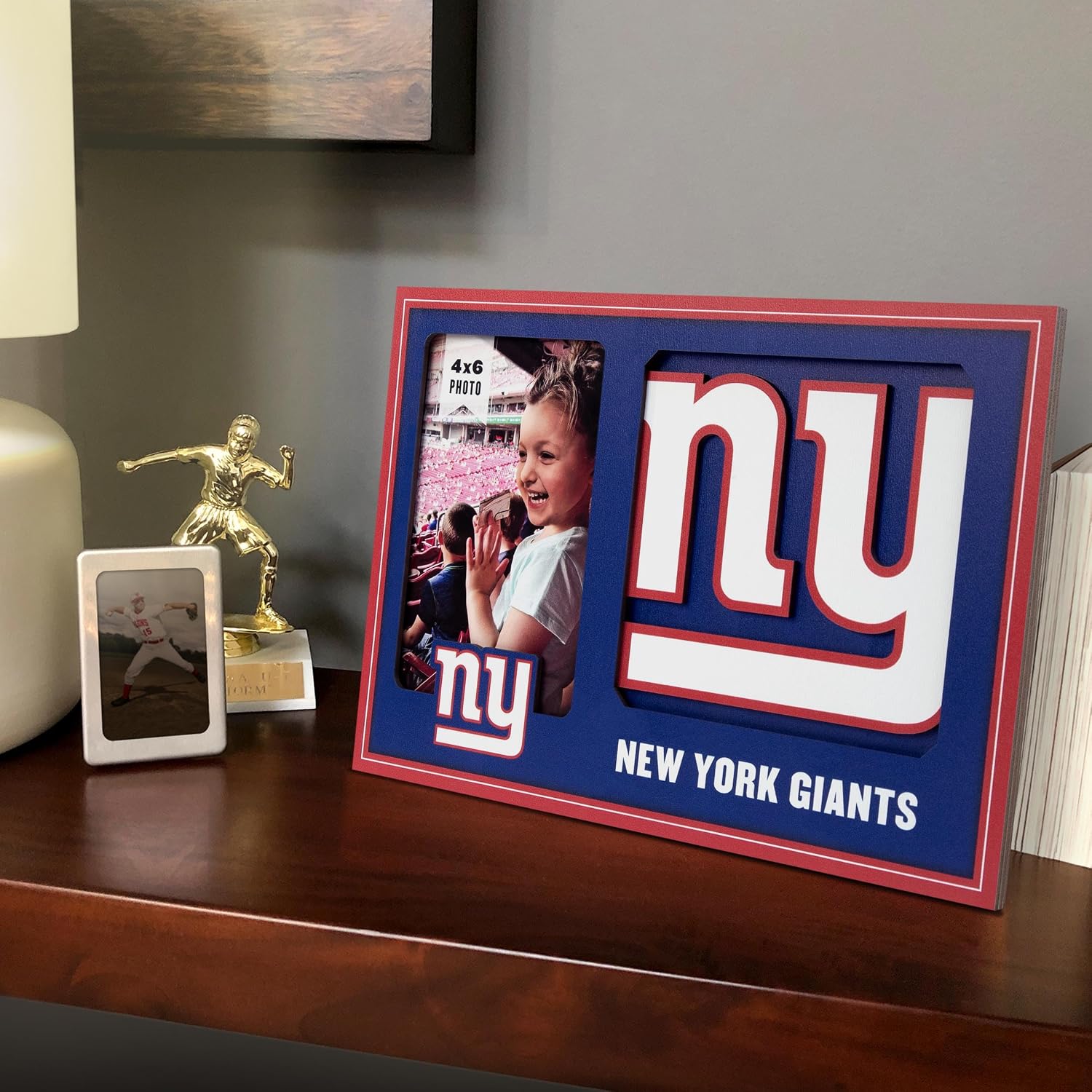 Detalle 2 de YouTheFan NFL 3D Logo Picture Frame