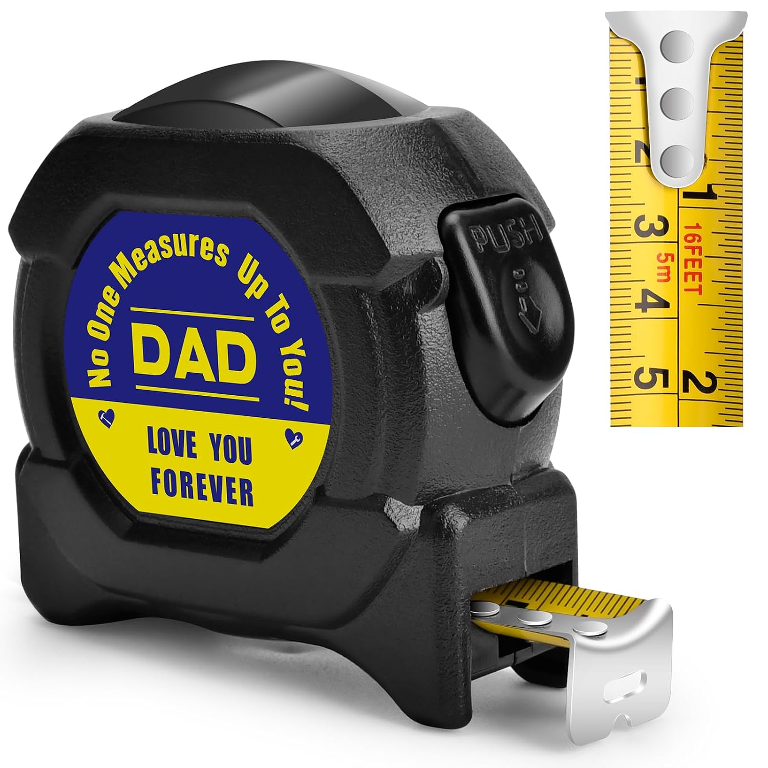 Detalle de Fathers Day Dad Gifts: 5M/16FT Tape Measure in Compact Shell