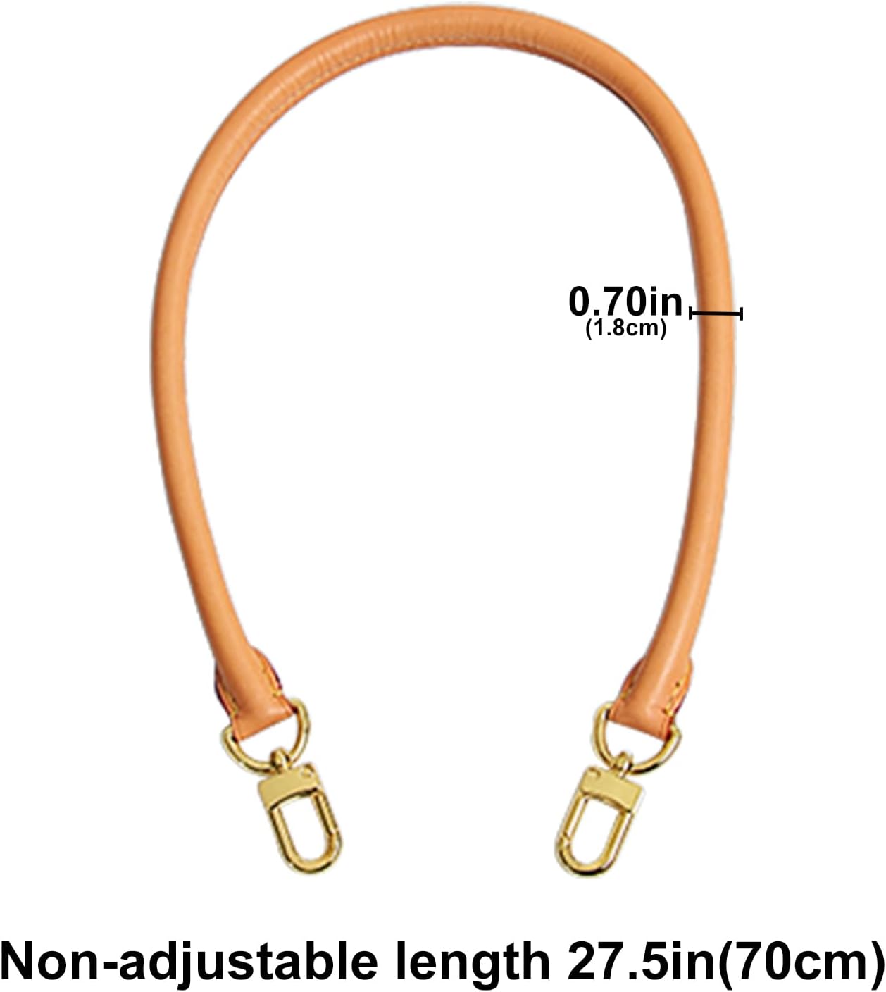 Thumbnail 2 de jiesinlov Vachetta Leder-Schultergurt 70 cm