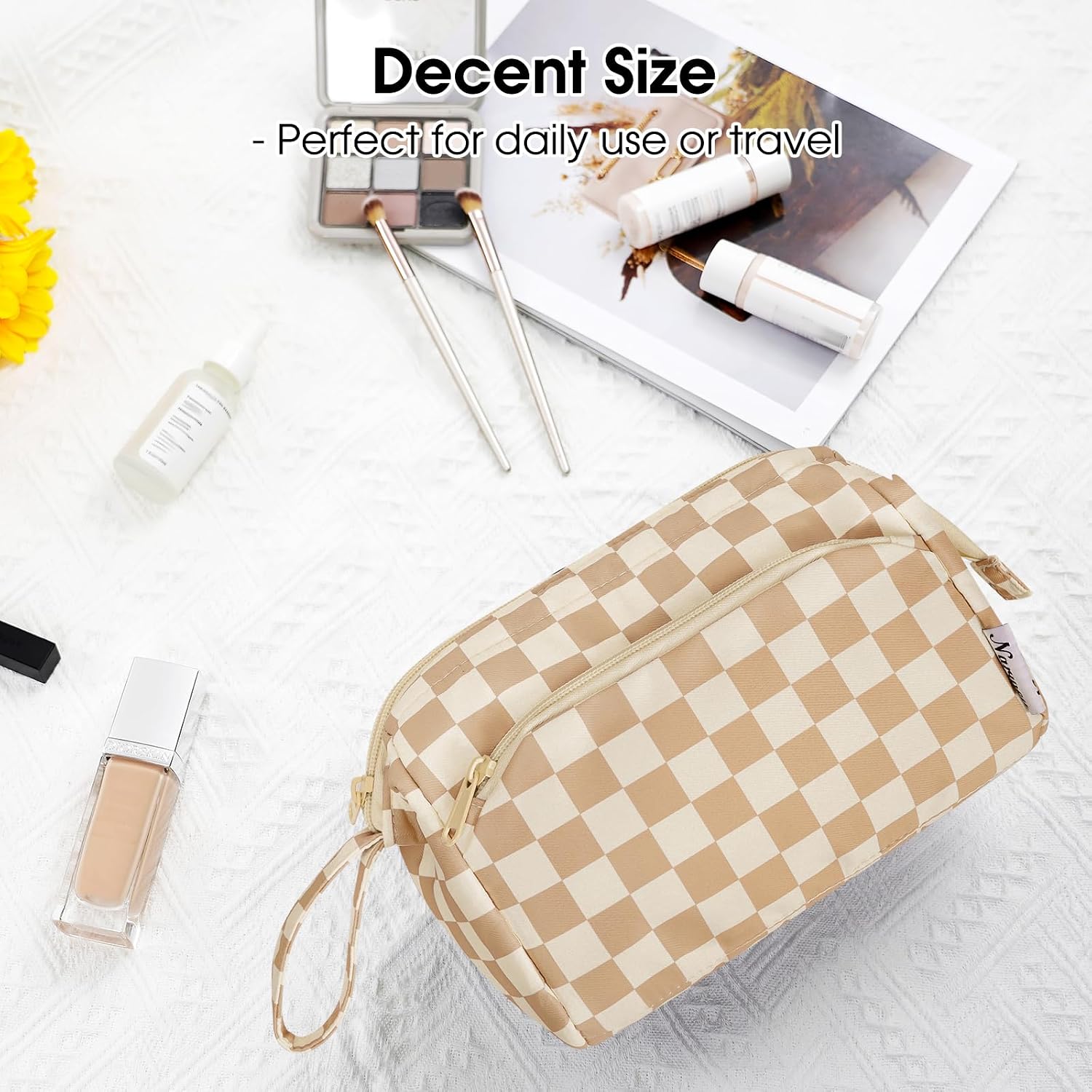 Thumbnail 6 de Narwey Makeup Bag 20 × 18 × 11 cm