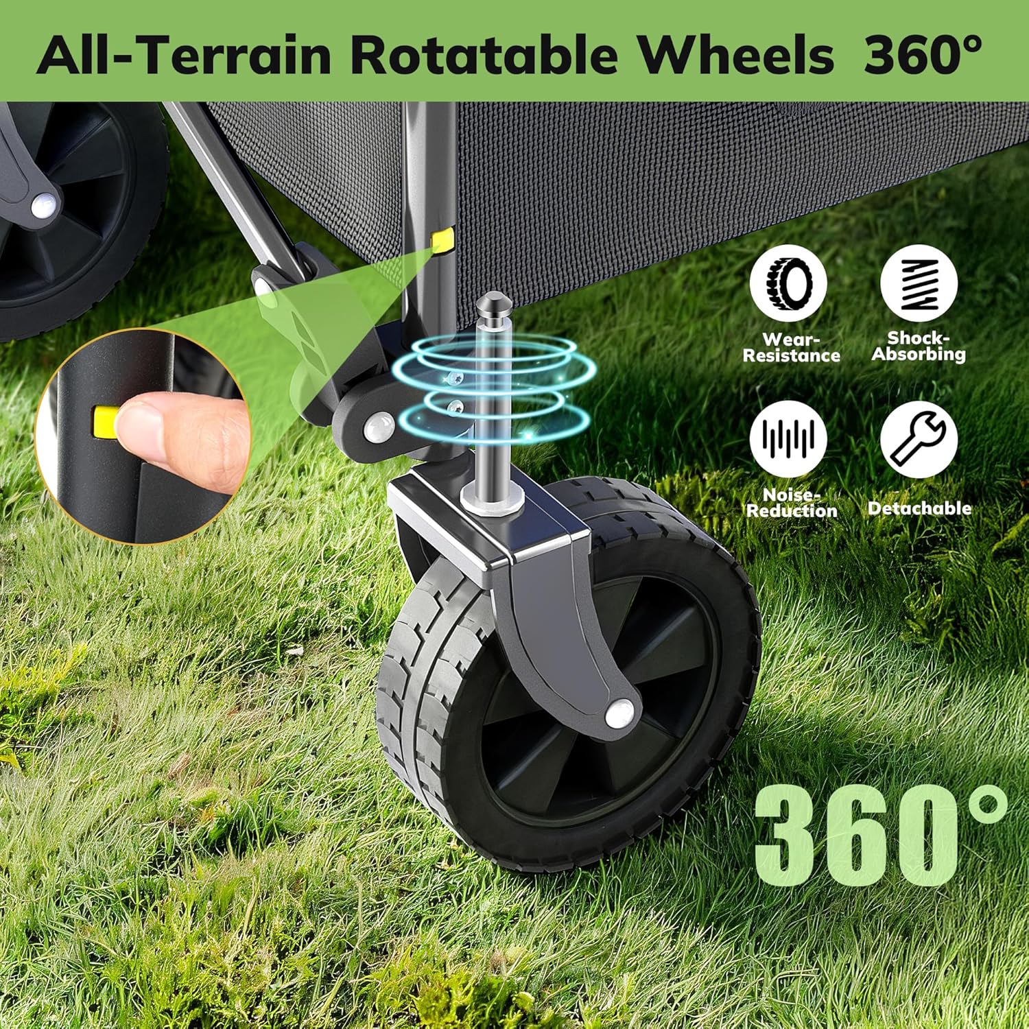 Thumbnail 2 de Morpilot Carrello Pieghevole Resistente 220 L 🚚