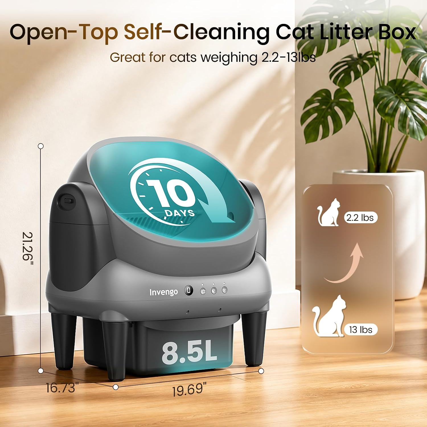 Detalle de Invengo Automatic Cat Litter Box