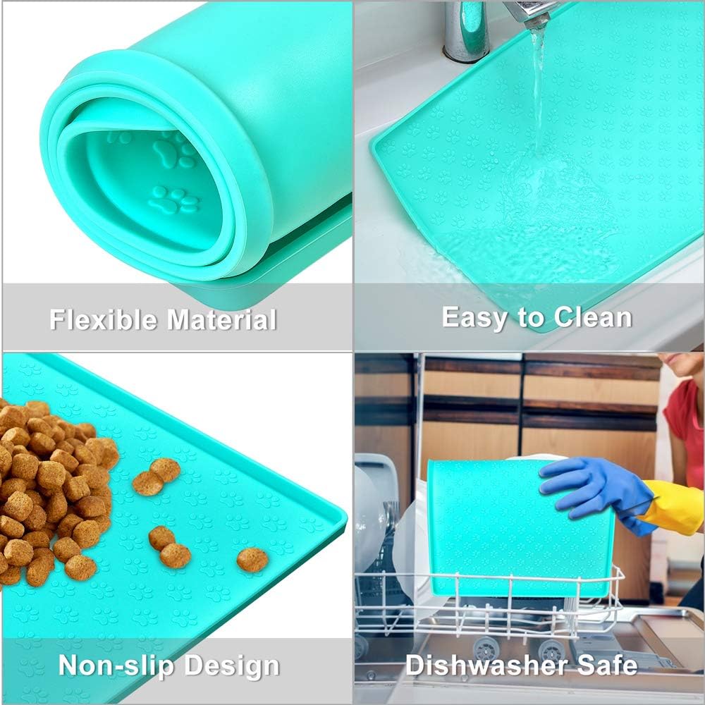 Detalle 1 de Silicone Pet Feeding Mats, 48 cm × 30 cm
