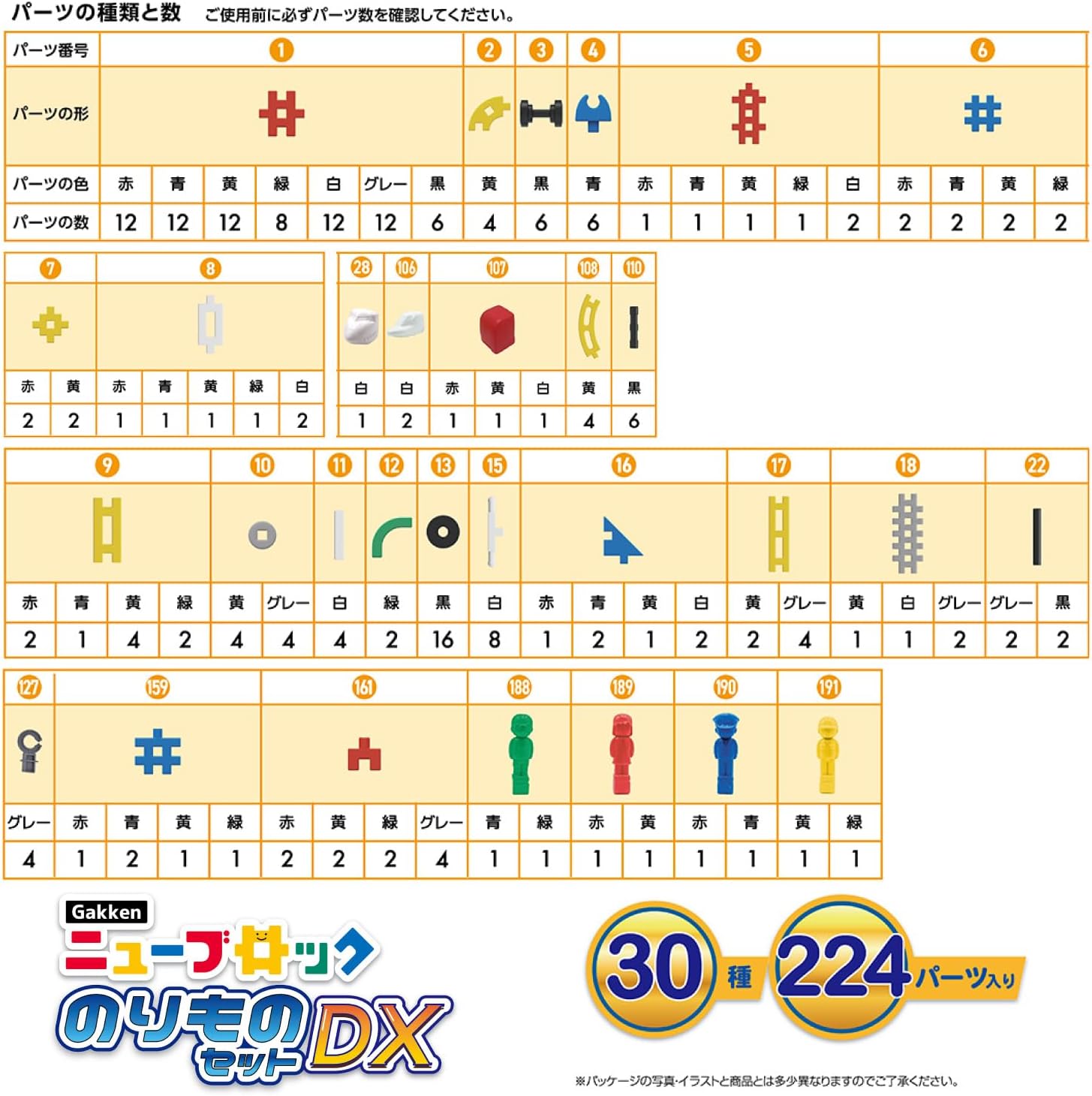 Thumbnail 6 de Gakken ニューブロック のりものセットDX 83779|30種224パーツ・遊び方ガイド付き