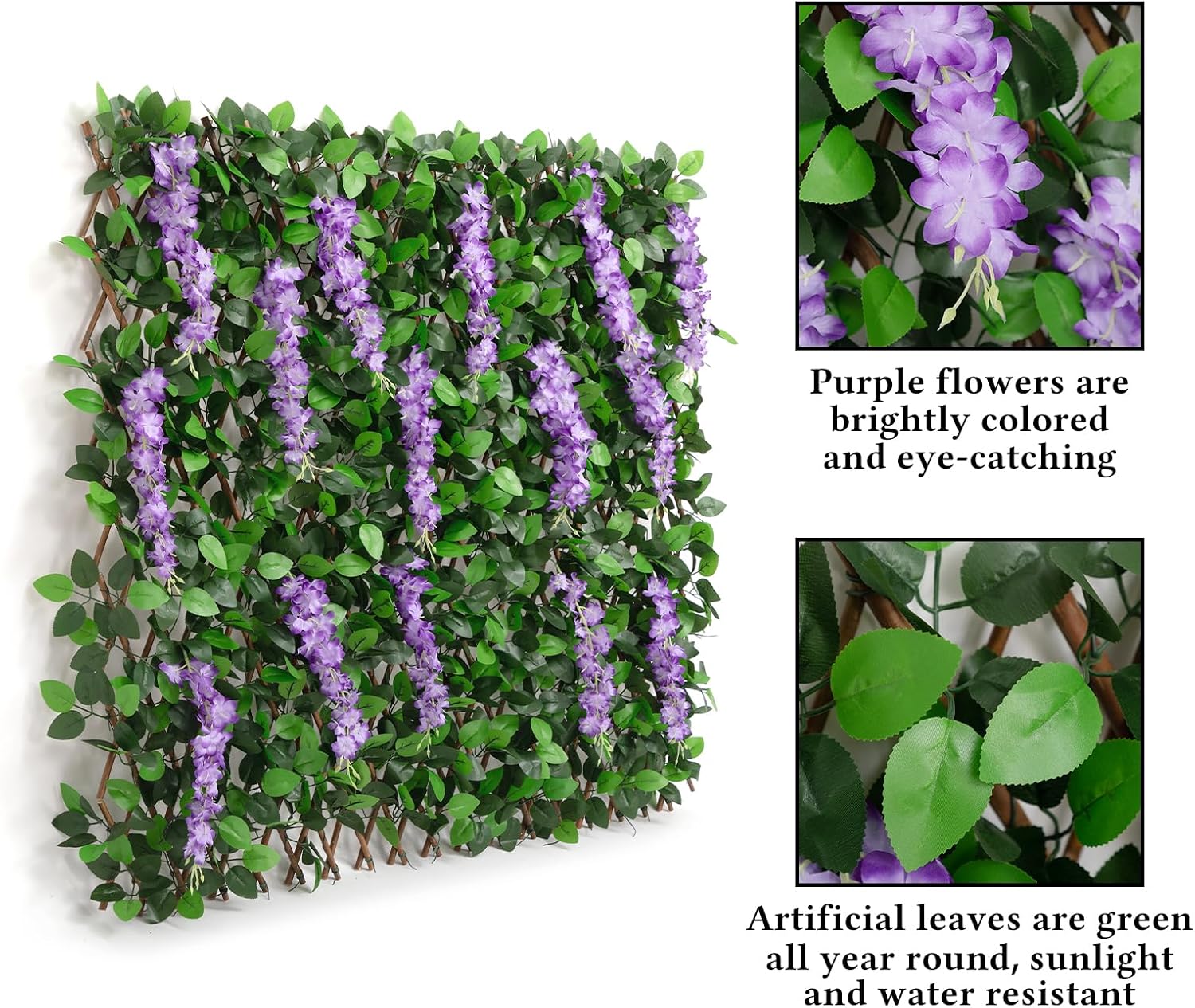 Detalle 2 de DOEWORKS Faux Ivy Privacy Screen