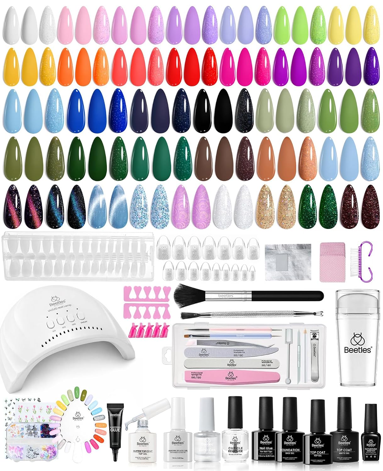 Thumbnail 6 de Beetles Gel Nail Set 60 Colors ๐