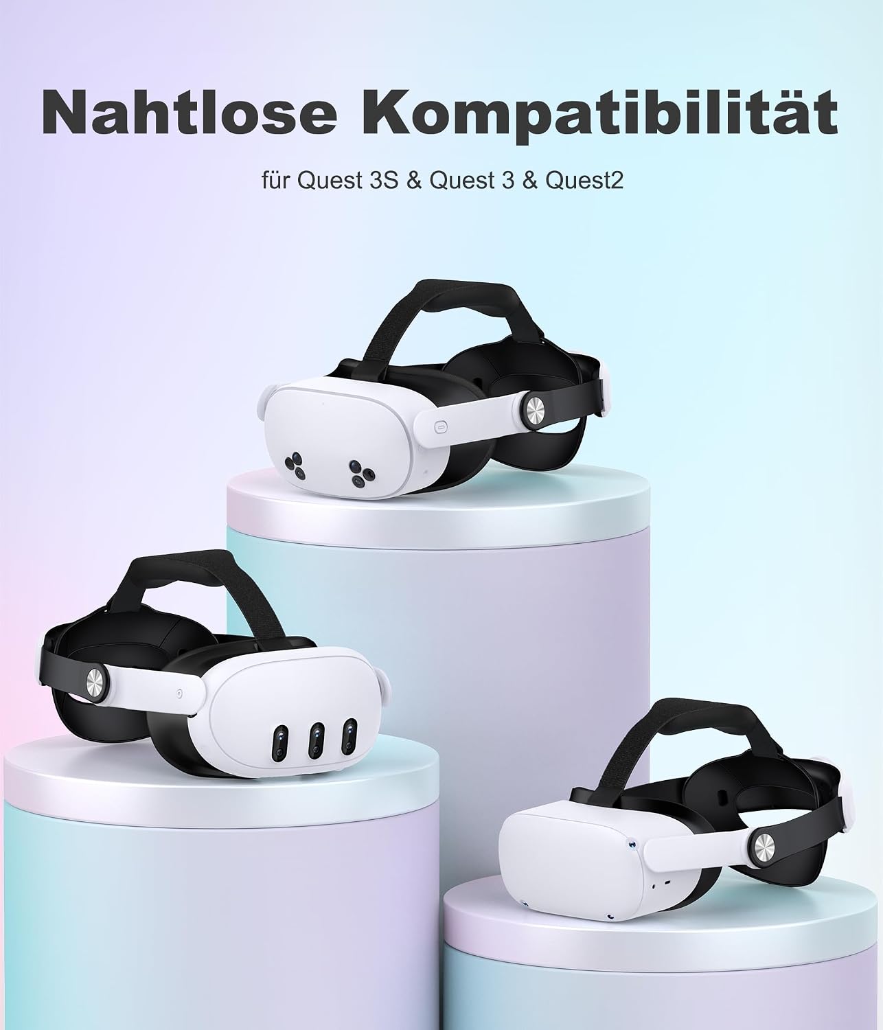 Thumbnail 5 de Headstrap für Quest 3/3S/Quest 2, verstellbar