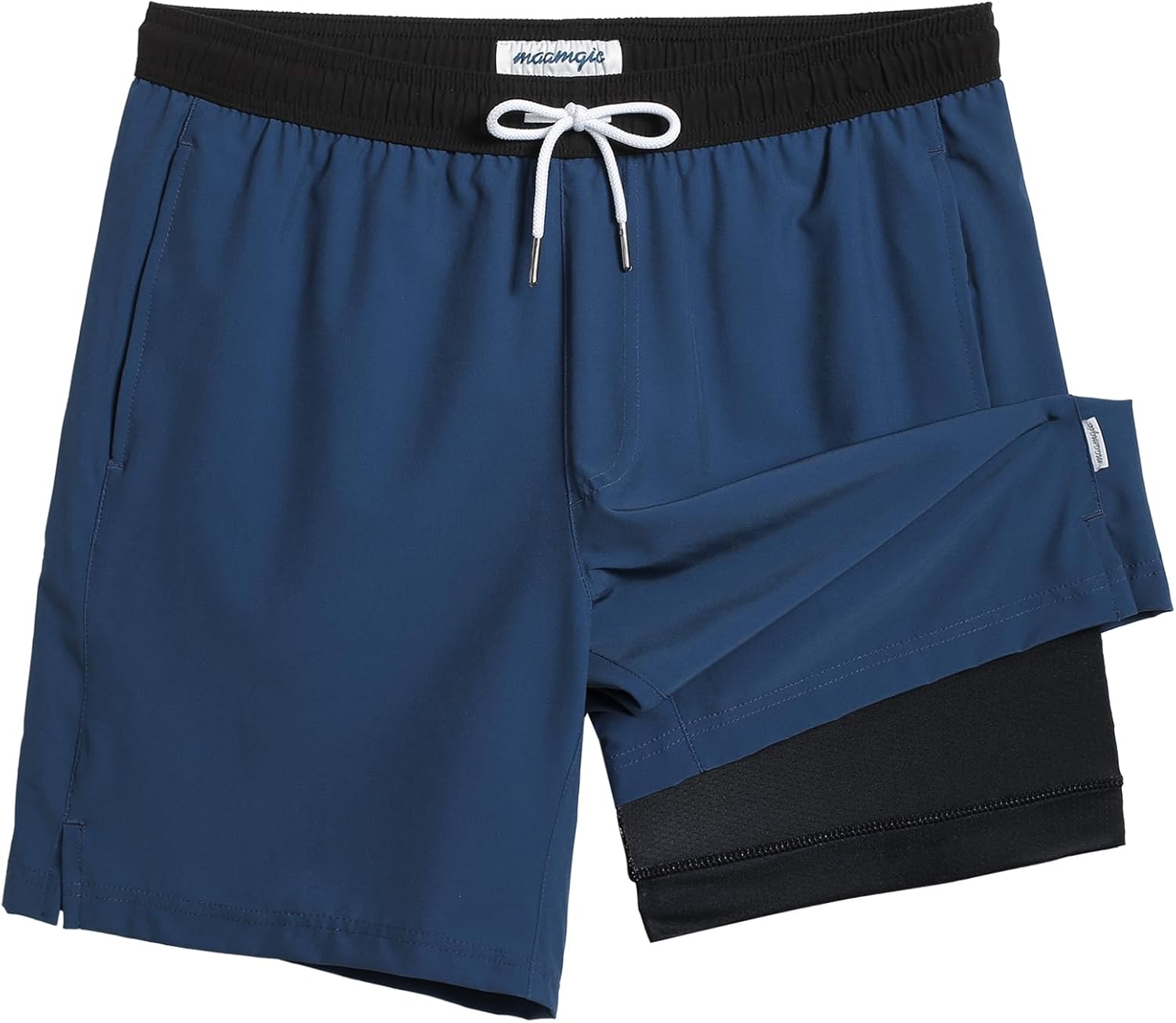 Thumbnail 6 de MaaMgic Men’s Swim Trunks with Compression Liner (7-Inch Inseam) Quick-Dry