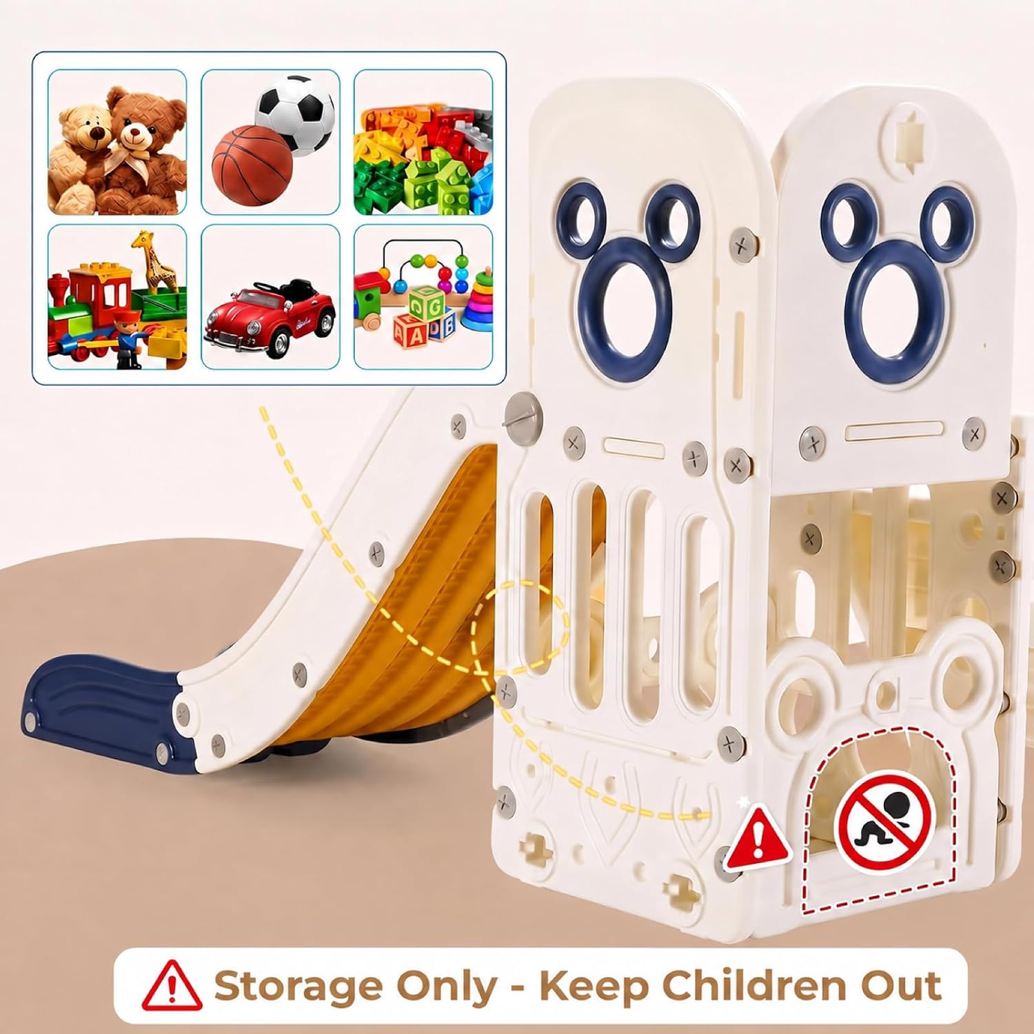 Thumbnail 6 de Toddler Slide and Swing Set, 7-in-1