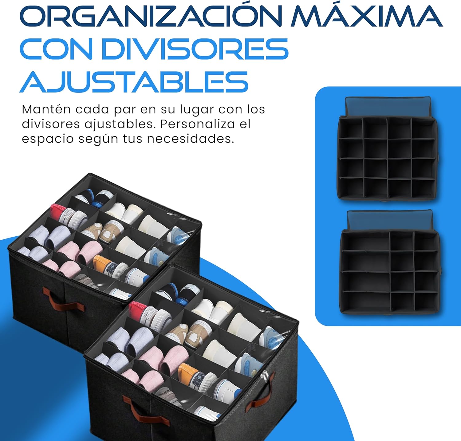 Thumbnail 6 de SABN STORE Organizador Zapatos Armario 4 unidades
