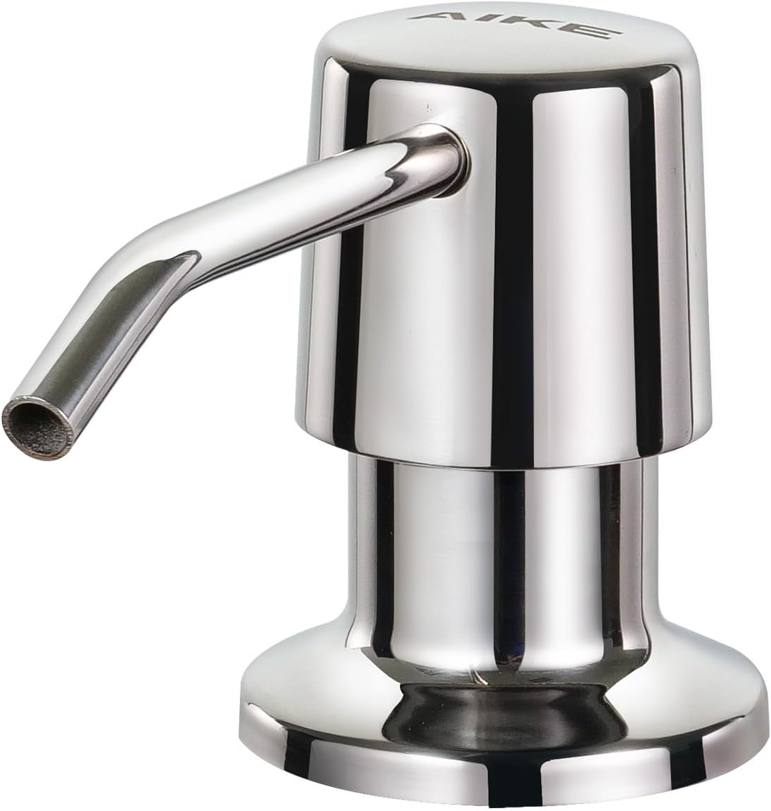 AIKE distributeur de savon encastrable 500 ml en acier inox SUS304 pour évier