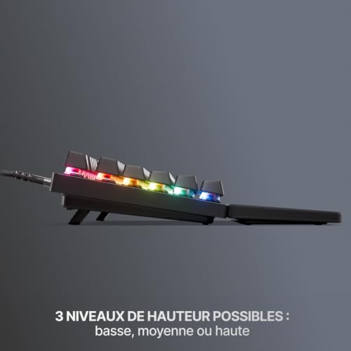 Thumbnail 10 de SteelSeries Apex Pro TKL Gen 3: Clavier mécanique sans filomatique Aux OmniPoint 3.0 et OLED en FR AZERTY