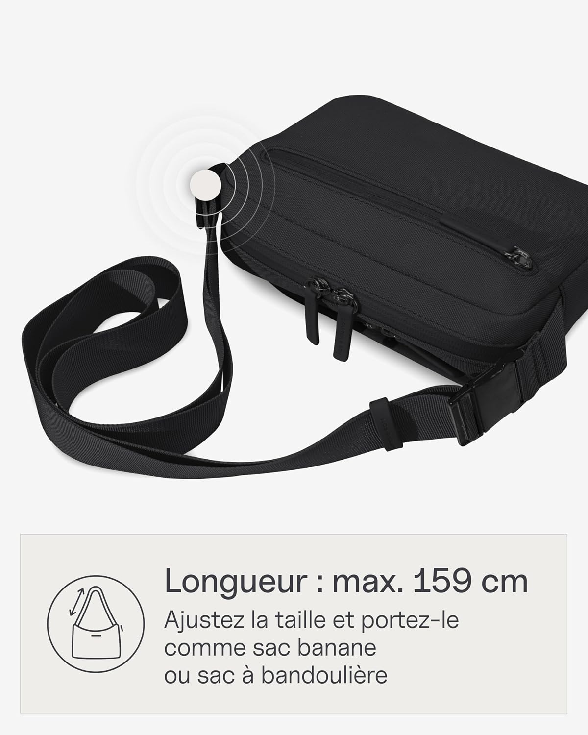 Thumbnail 2 de Kapten & Son Lulea Crossbody : le sac banane minimaliste prêt pour toutes vos aventures