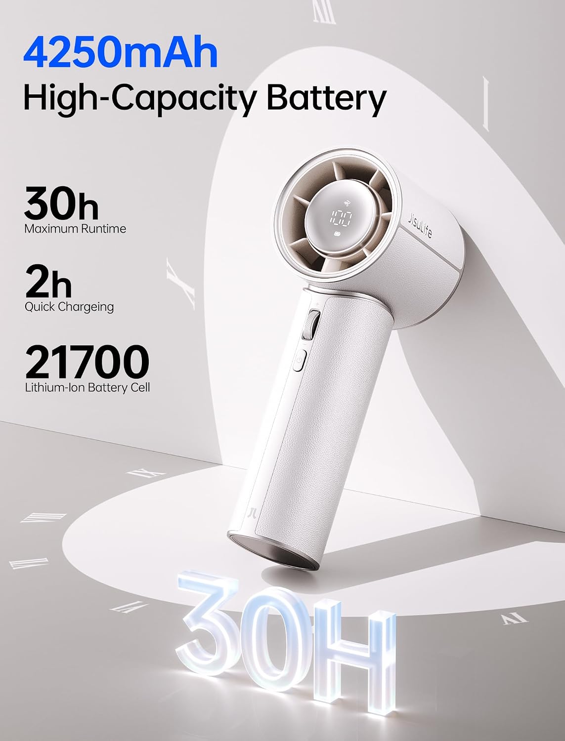 Thumbnail 3 de JISULIFE Pro1 Mini Handheld Fan with Aroma Pod: Next‑Gen Cooling for Travel and Everyday Use