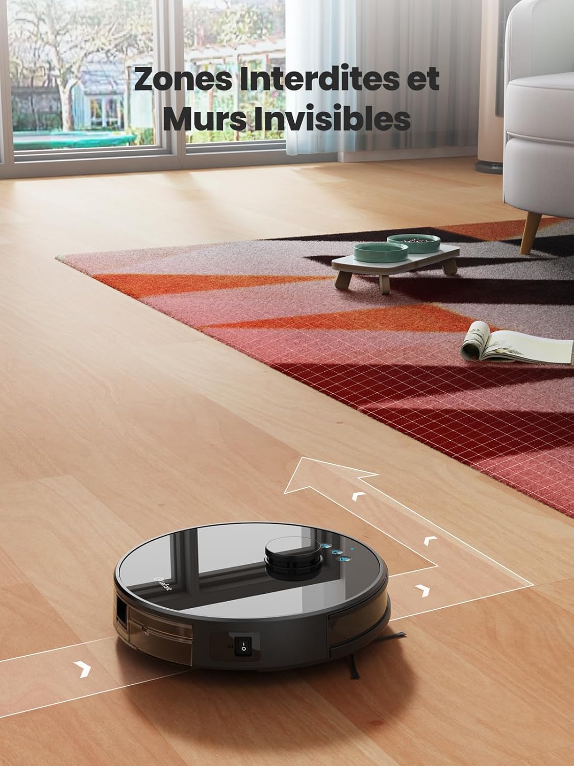 Thumbnail 6 de Lefant Robot Aspirateur 2 en 1, 5500Pa