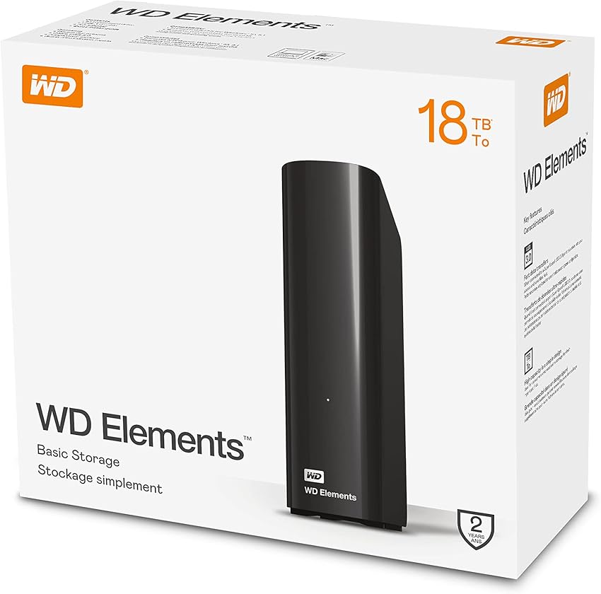 Thumbnail 6 de WD Elements 16 TB Disco duro externo de escritorio