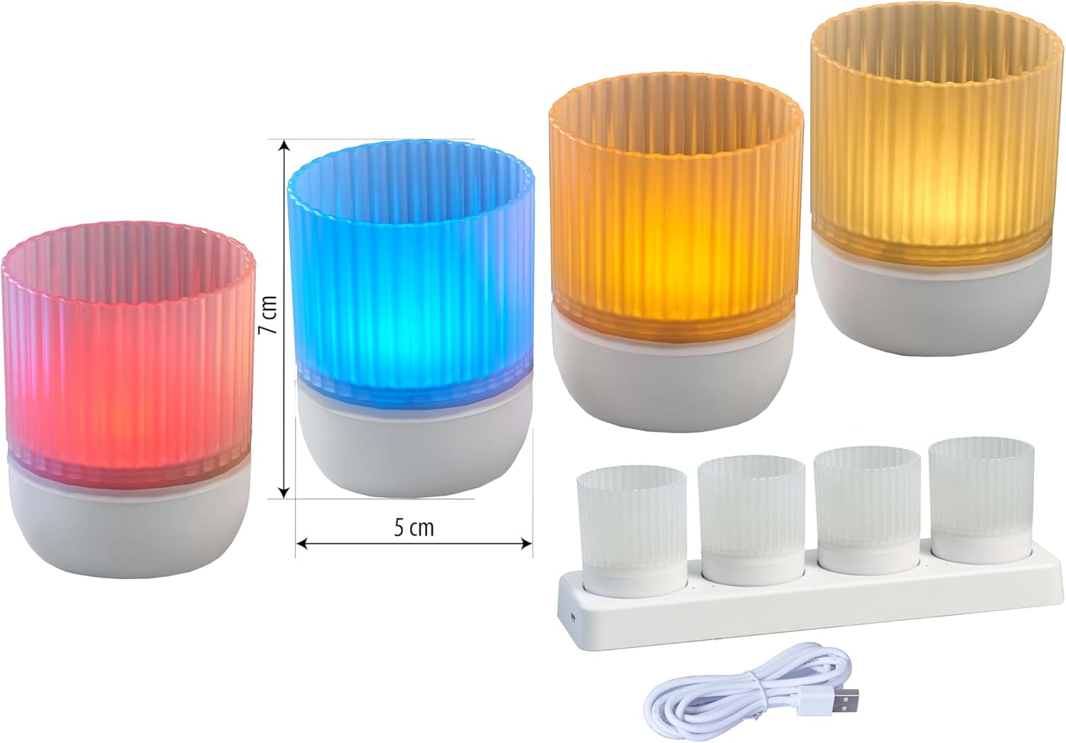 Thumbnail 2 de Northpoint LED Akku Lounge Lights 4er-Set