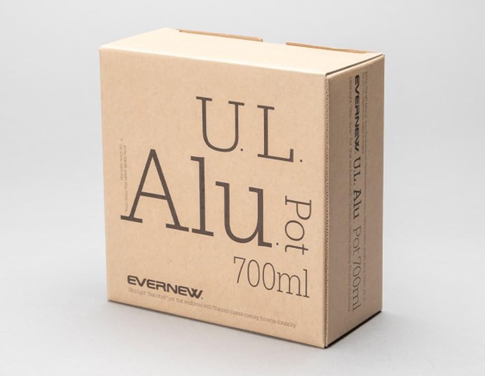 Thumbnail 3 de エバニュー U.L.Alu.Pot700 ECA385 アルミクッカー 700ml チタンプラズマ加工