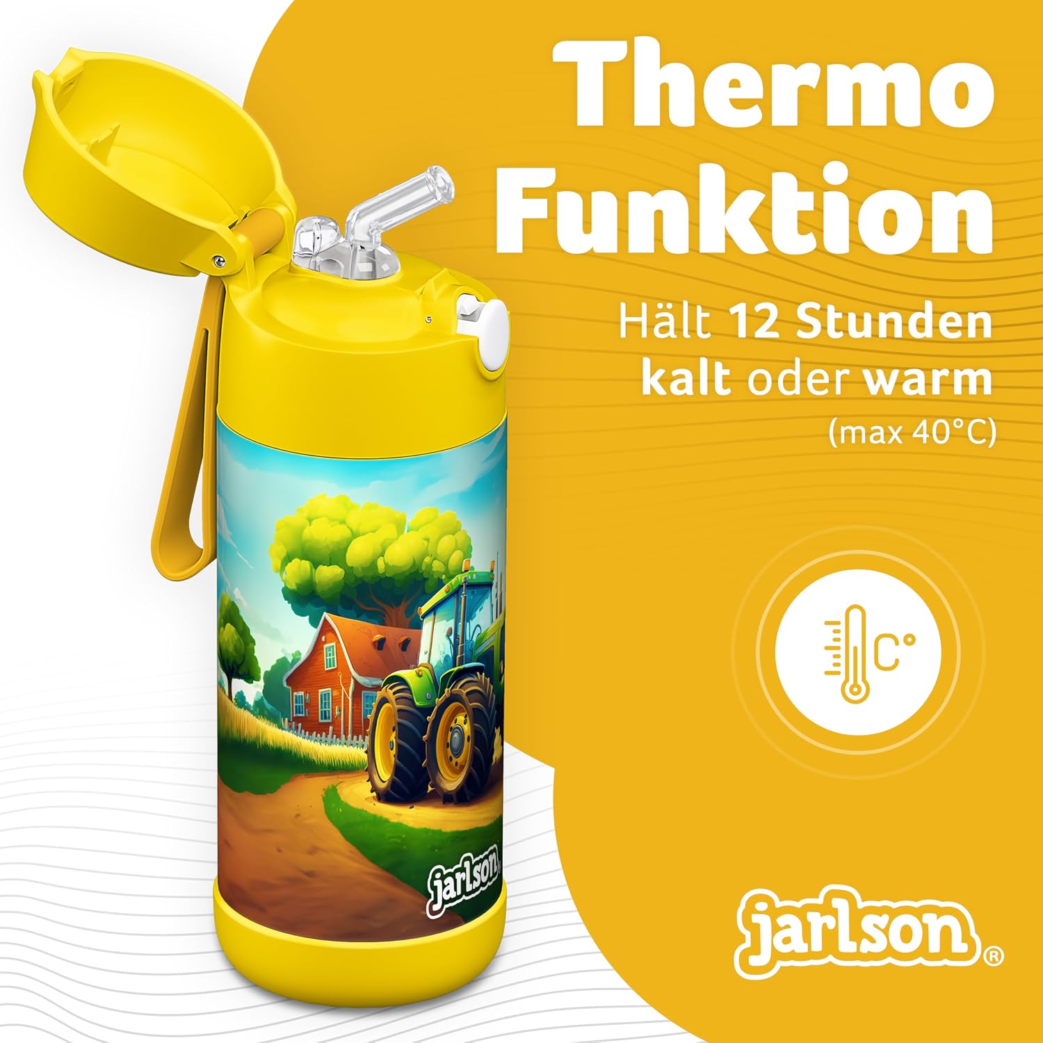 Thumbnail 1 de Jarlson Kinder Trinkflasche mit 350 ml
