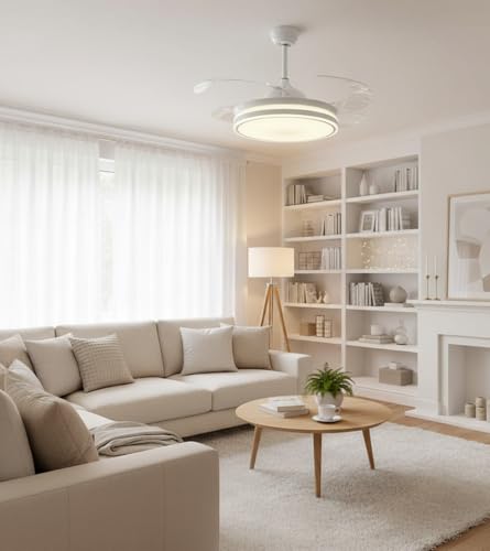 Detalle de BEL AIR HOME ASGARD: ventilatore da soffitto con motore DC e luce LED regolabile