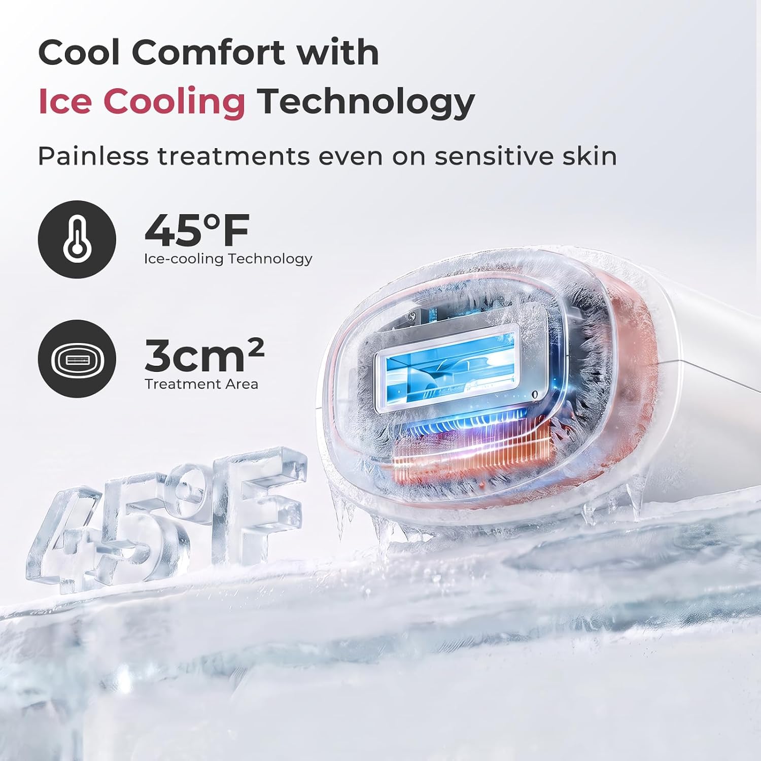 Detalle 1 de Ubroo IPL Hair Removal Device with 45°F Cooling