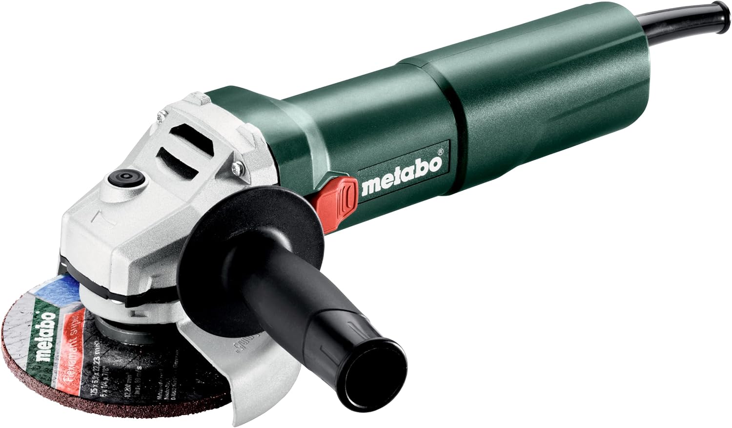 Metabo smerigliatrice angolare W 1100-125 – Potenza 1100 W, protezioni avanzate