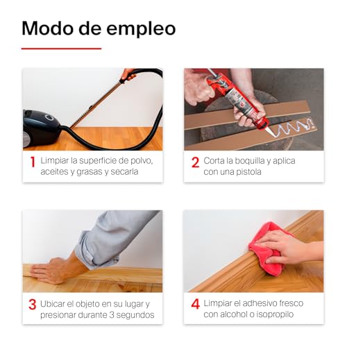 Detalle de fischer - Anclaje Total | Adhesivo de montaje rápido en 3 segundos, 290 ml
