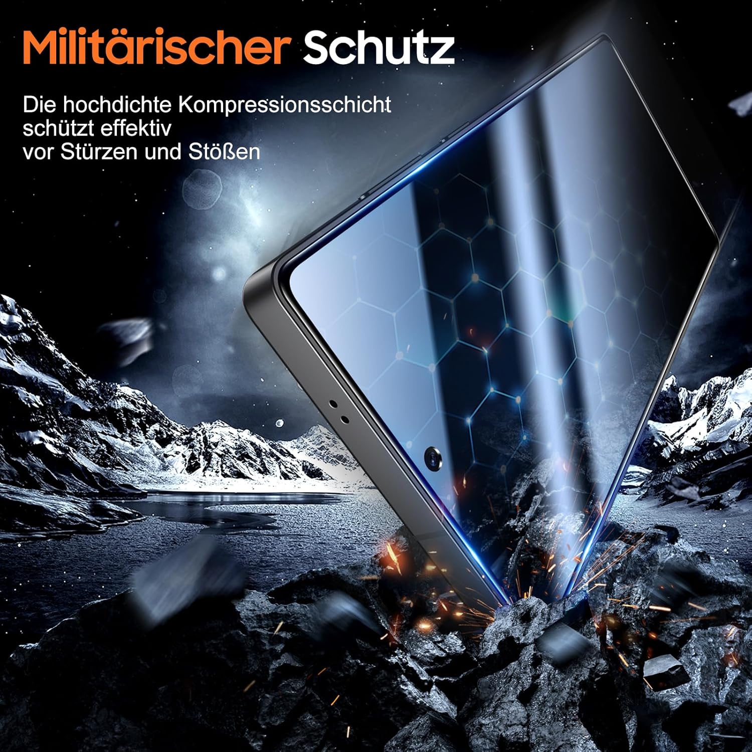 Thumbnail 3 de UniqueMe Galaxy S25 Ultra Privacy Schutzfolie