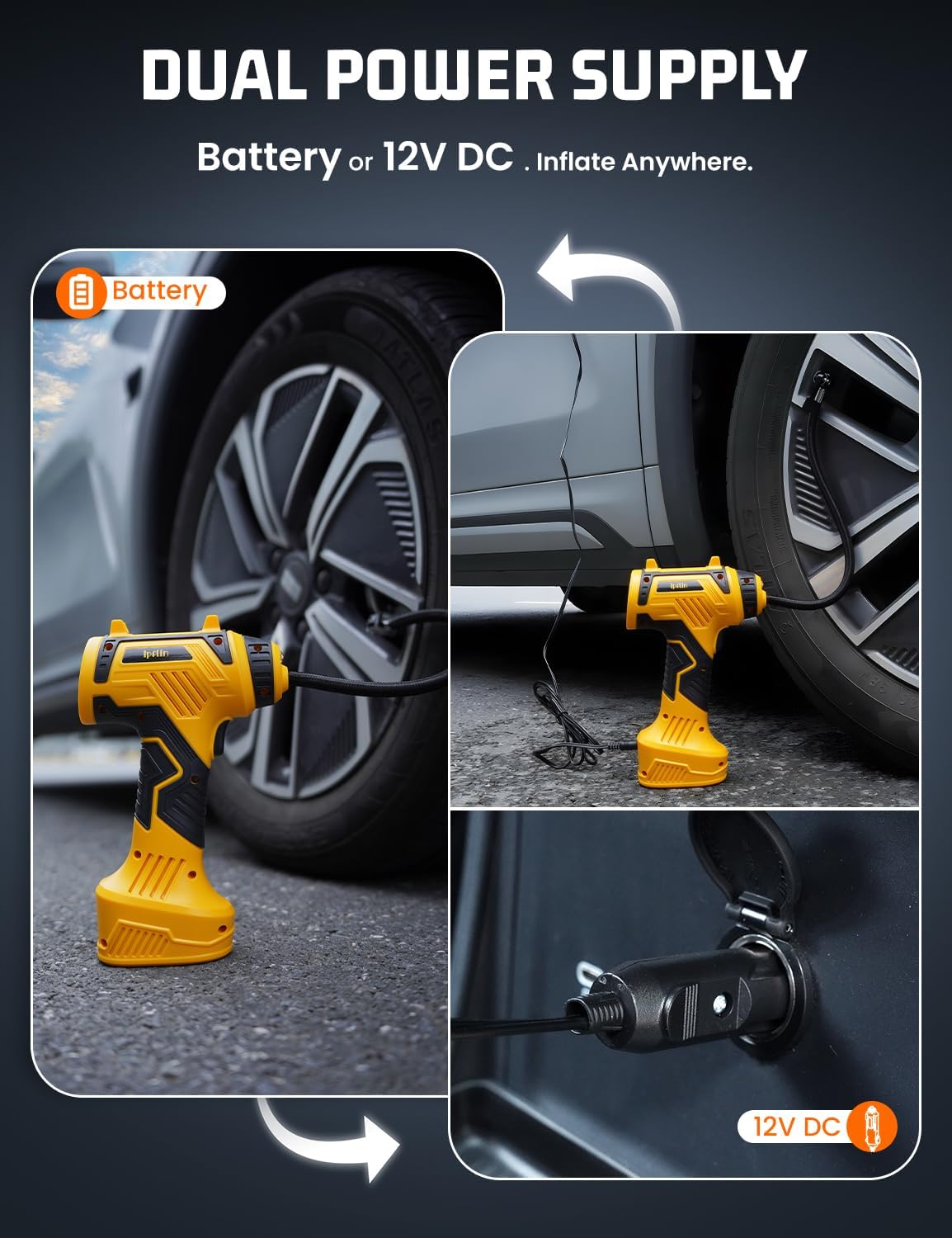 Thumbnail 4 de Ipflin Portable Tire Inflator 160 PSI