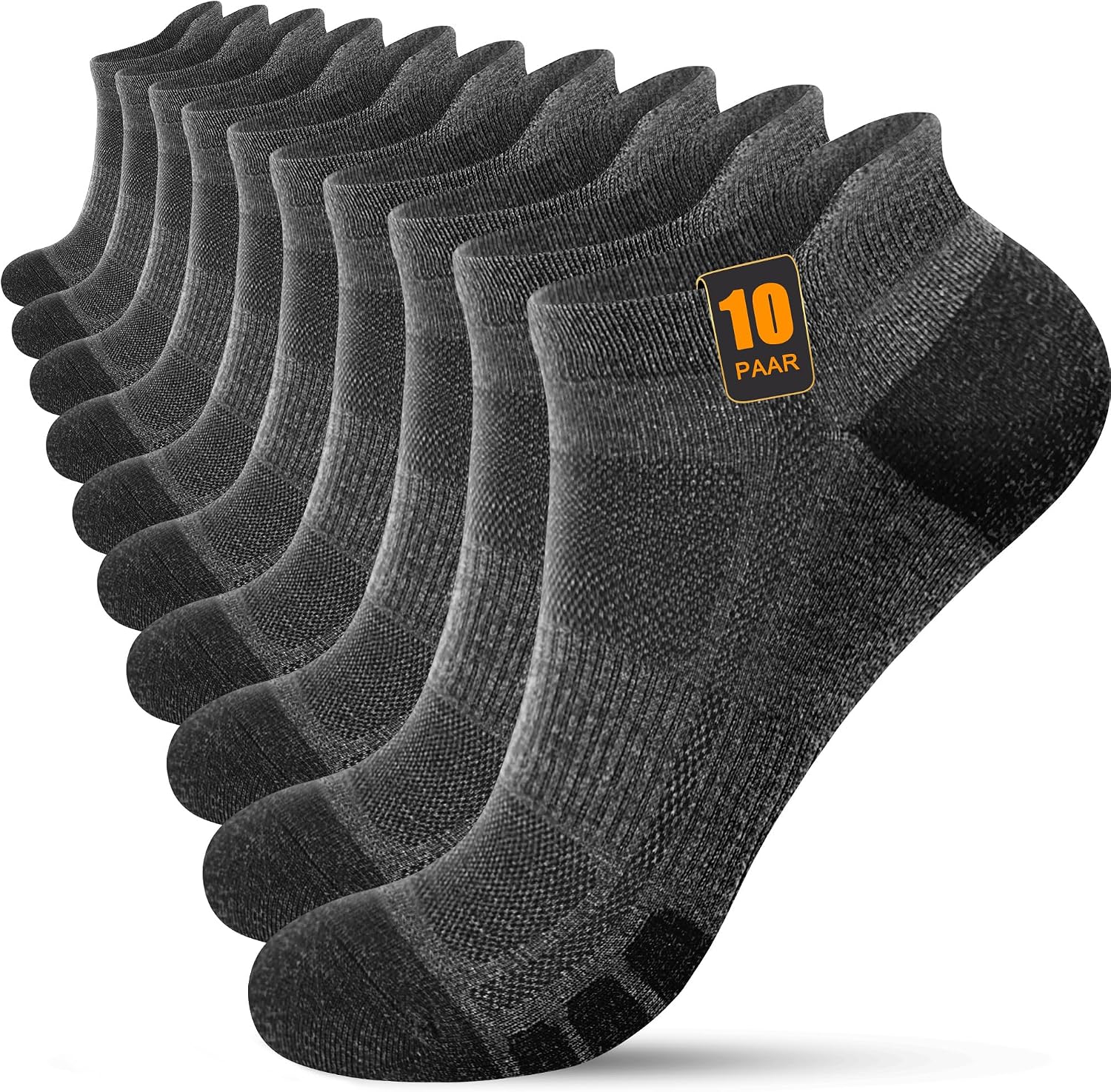 Detalle de FORVEVO Sneaker Socken 10 Paar für Sport