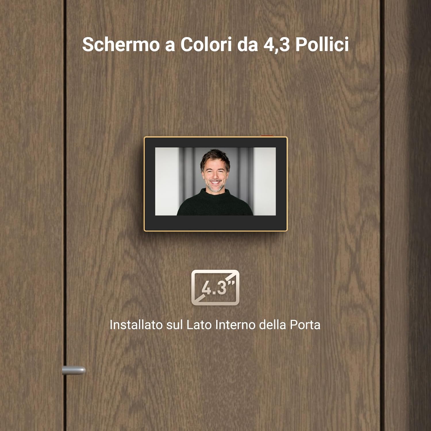 Thumbnail 2 de EZVIZ CP2 spioncino digitale 4,3 pollici