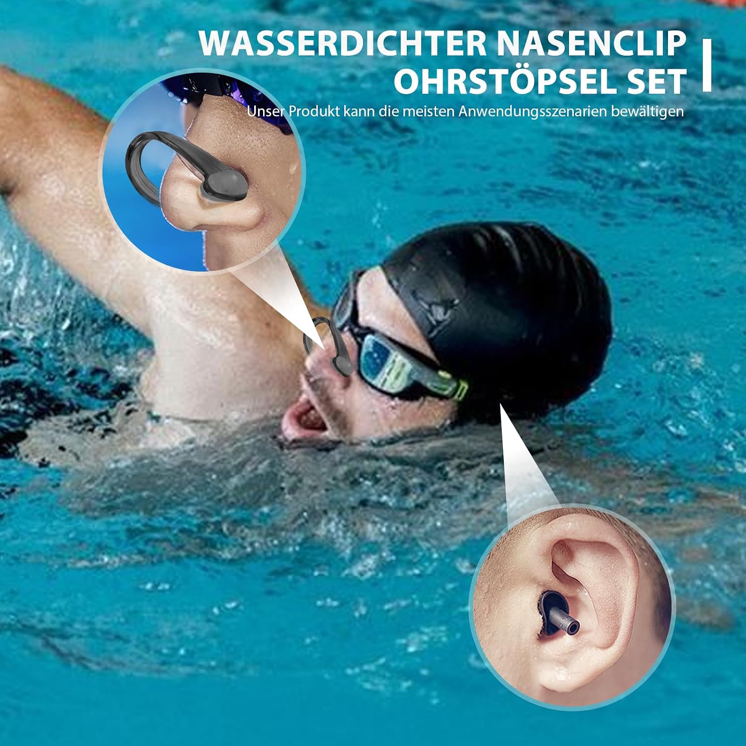 Thumbnail 5 de Schwimmgurt Pool 3,6 m – Einstellbarer Schwimmtrainer für Kinder und Erwachsene