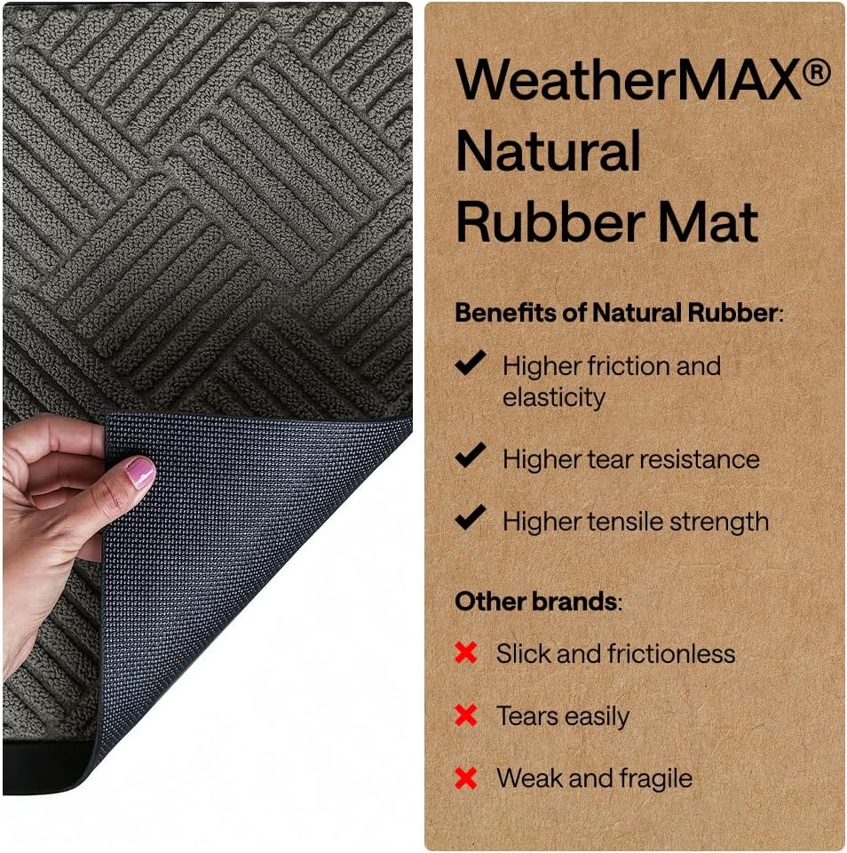 Thumbnail 5 de Gorilla Grip WeatherMax Doormat 17x29 ๐