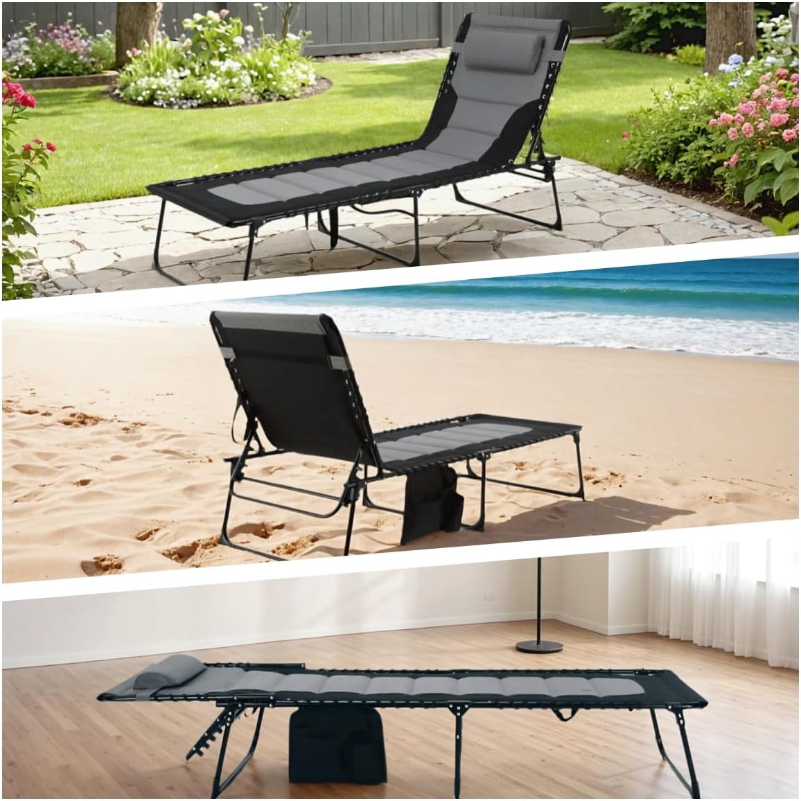 Thumbnail 5 de Clevich Sedia a sdraio XXL 199×66 cm per spiaggia