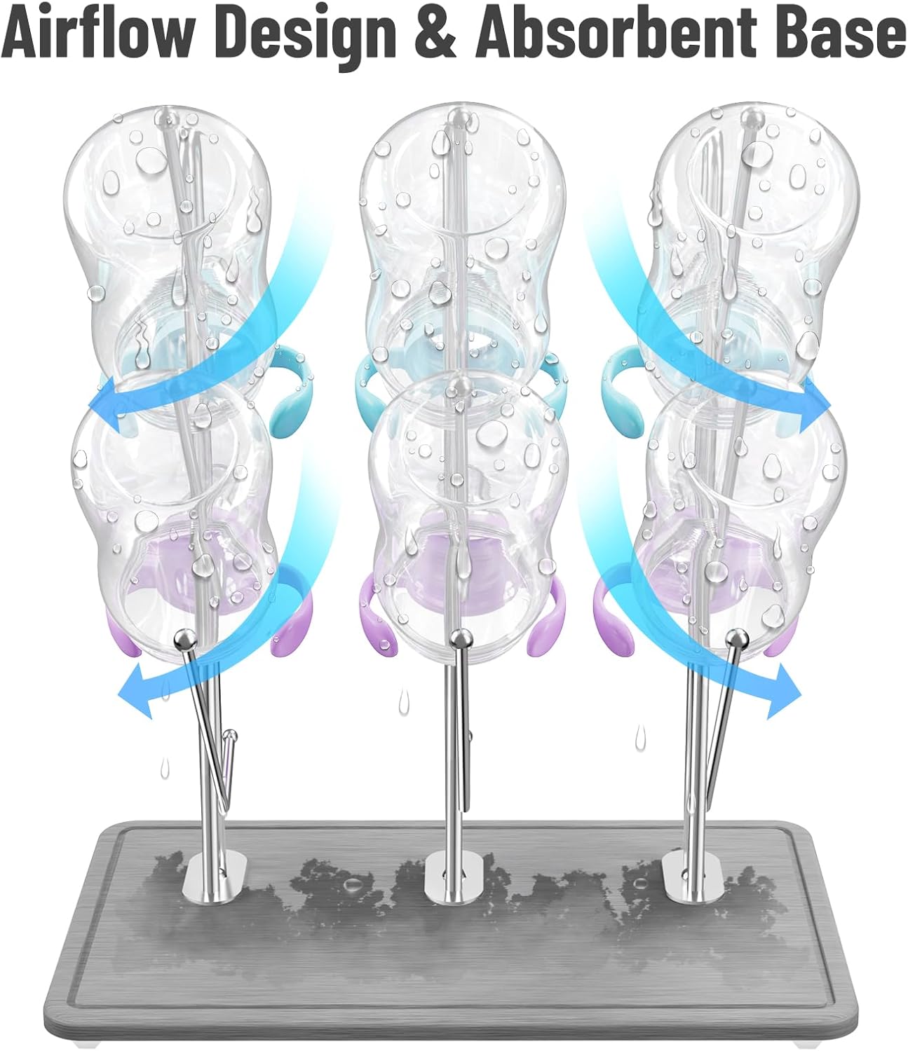 Thumbnail 4 de NiHome Baby Bottle Drying Rack