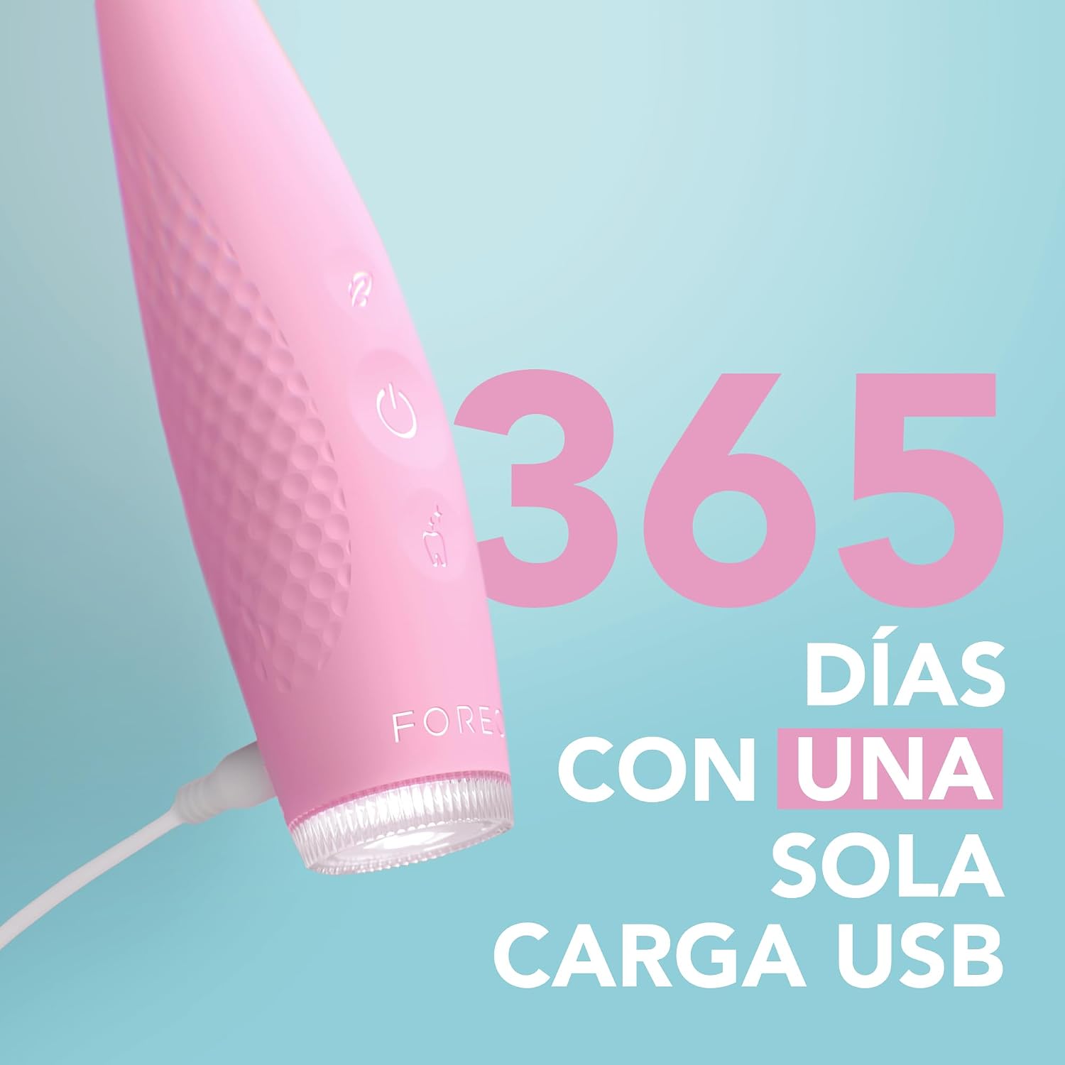 Detalle 2 de FOREO issa 4 Spazzolino elettrico sonico 4‑in‑1 12 mesi