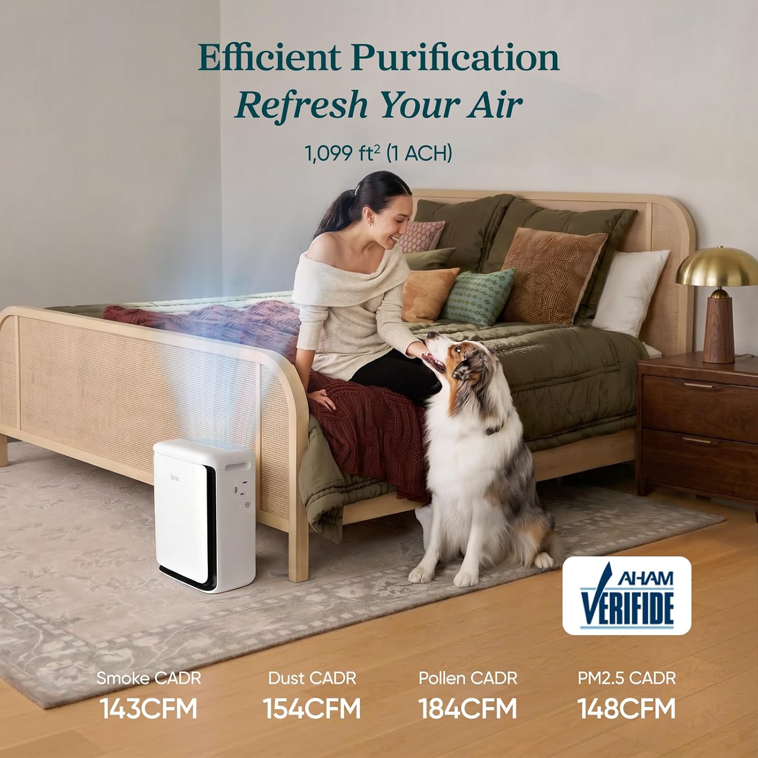 Thumbnail 6 de Levoit Vital Pet LAP-P201S-WCA Air Purifier, Washable Pre-Filter, Smart Control