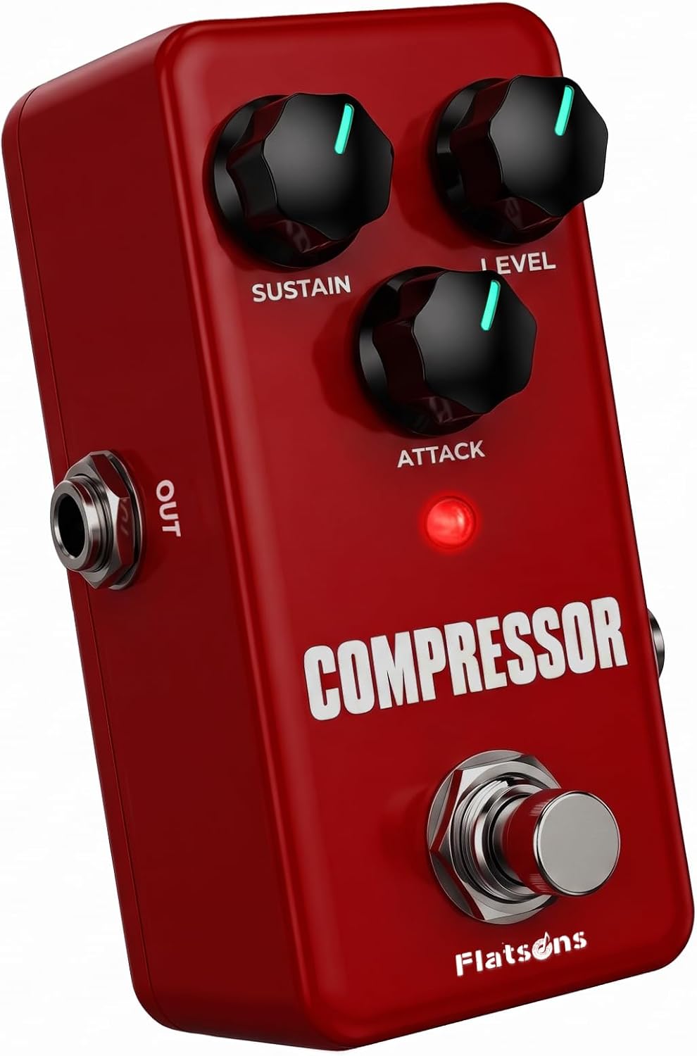 Detalle de Flatsons Compressor Pedal with Metal Housing