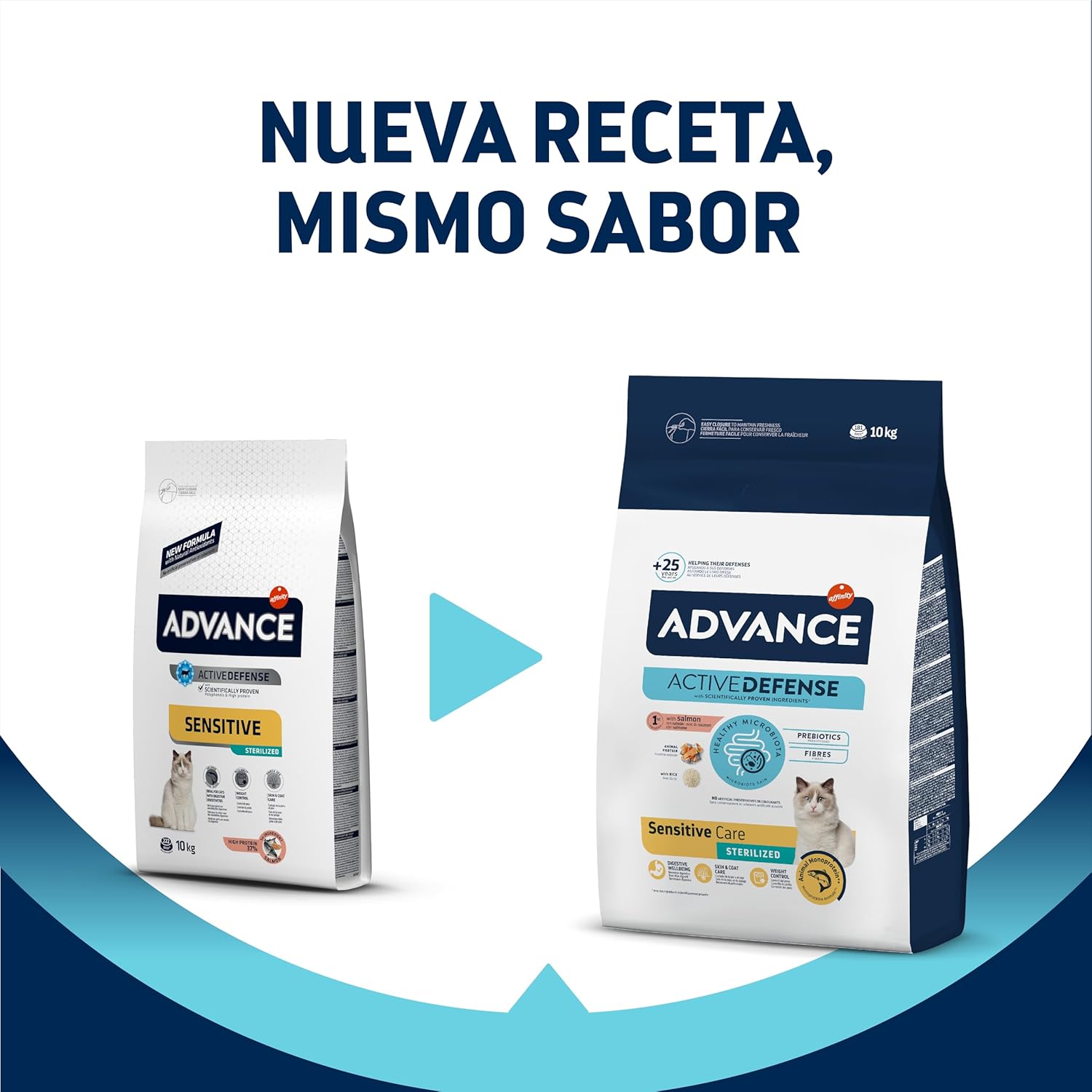 Detalle 2 de Advance Cat Adult Sensitive Sterilized Salmón