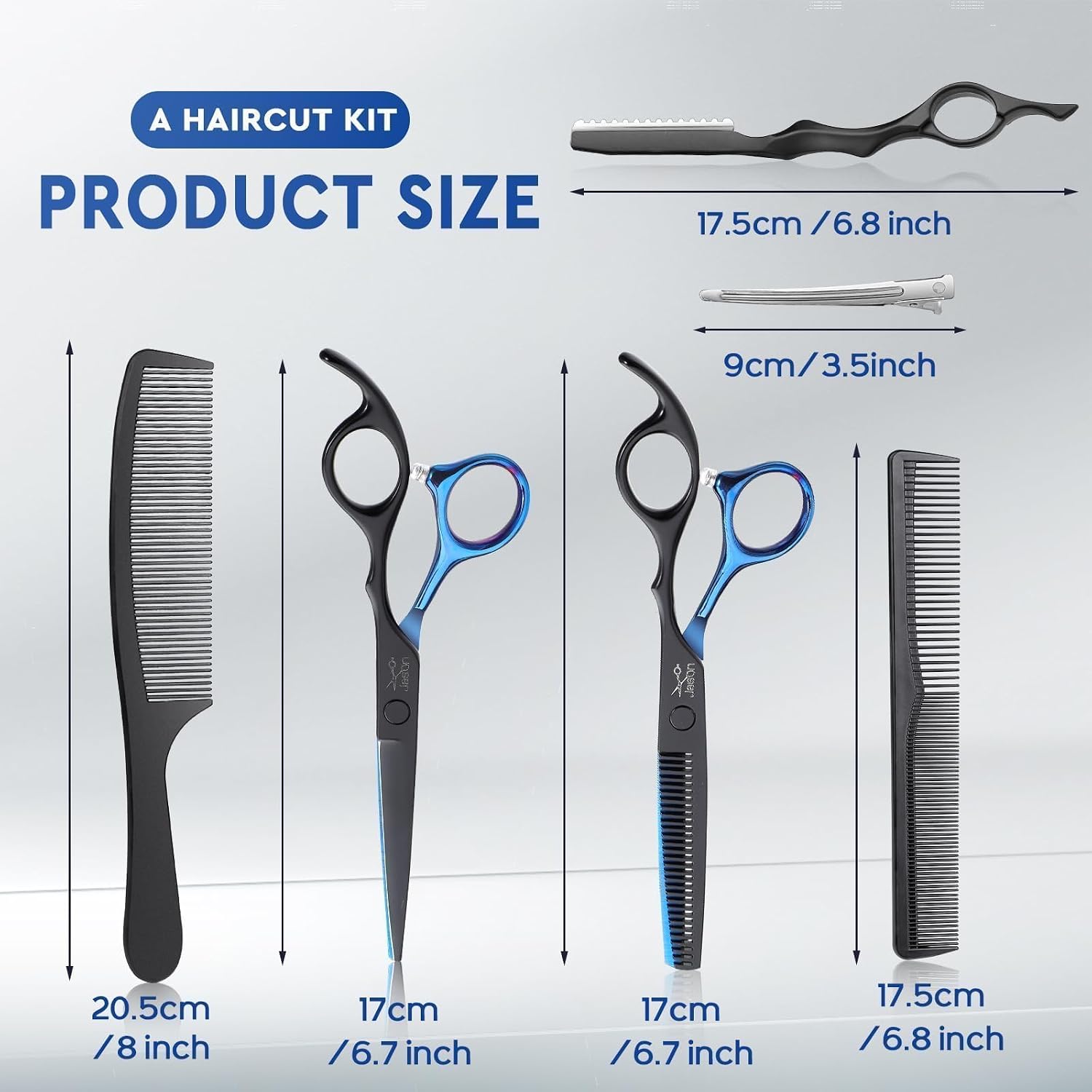 Thumbnail 4 de JASON Friseurscheren Set Profi 6,5 Haarschere