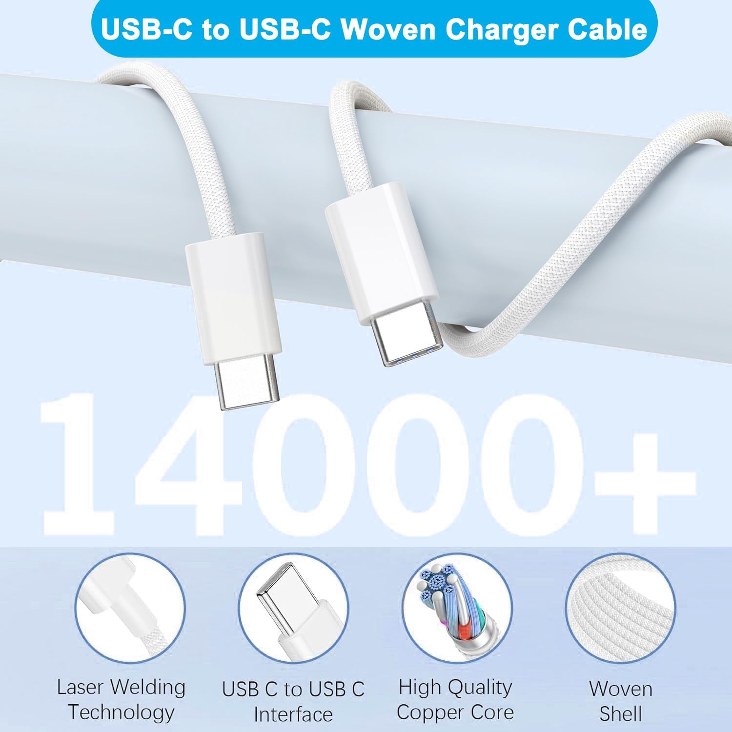 Thumbnail 2 de Apple iPhone 17 Fast Charger 2-Pack 6FT